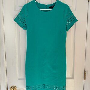 Banana Republic Teal Blue Dress - Size 6 - Elegant and Versatile